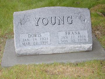 Young, Frank & Doris Tombstone